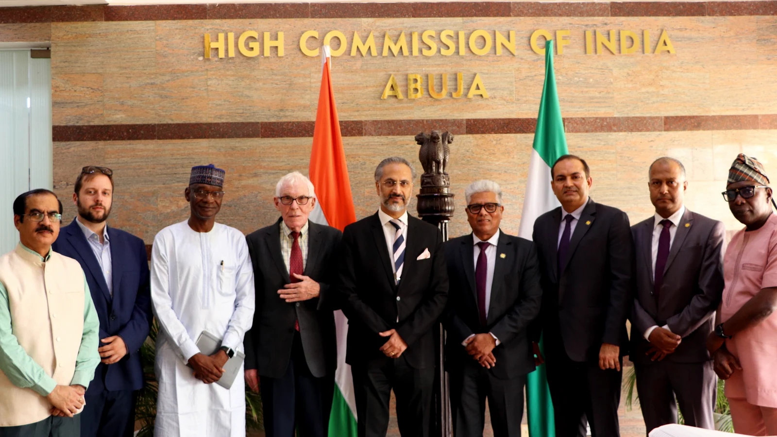 Osprey representatives during an institutional engagement