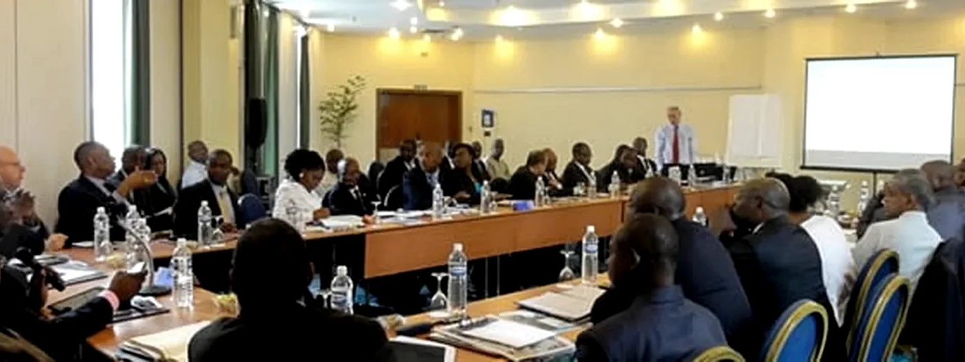 Participants at a Nigerian Gas Transportation Network Code stakeholder workshop